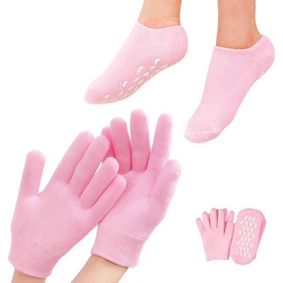 Lot de 4 gants et...