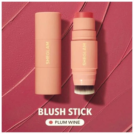 SHE GLAM BLUSH STICK PLUM WINE